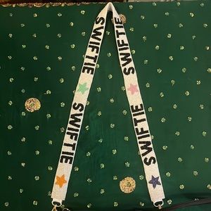Swiftie Purse Strap! Comes with a free clear Nanette Lapore Purse and Insert